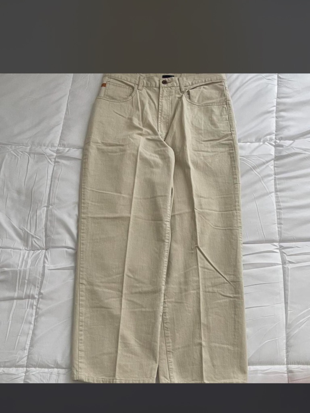 Tommy Hilfiger Cream Denim Jeans